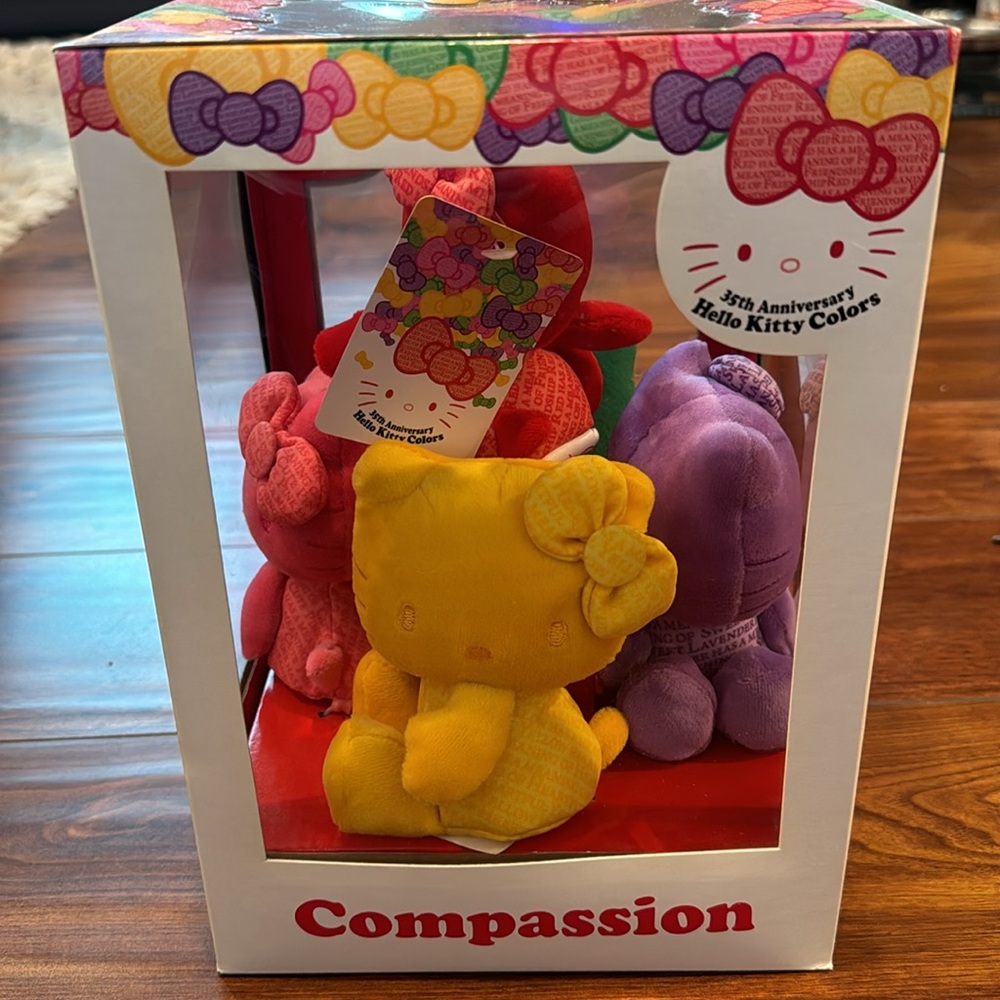 New Hello Kitty Colors 35th Anniversary, New in Box! 5 Hello Kitty Colors! - Picture 1 of 7